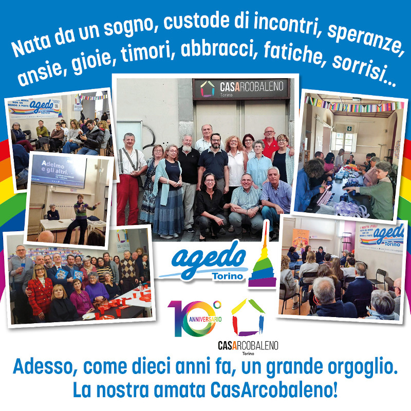 10 anni di Casa Arcobaleno