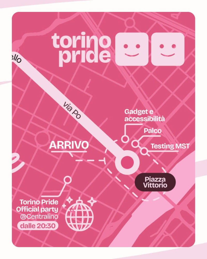 Percorso Torino Pride 2026 parte 3